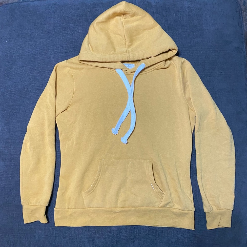 Reflex Mustard Yellow Hoodie medium EUC